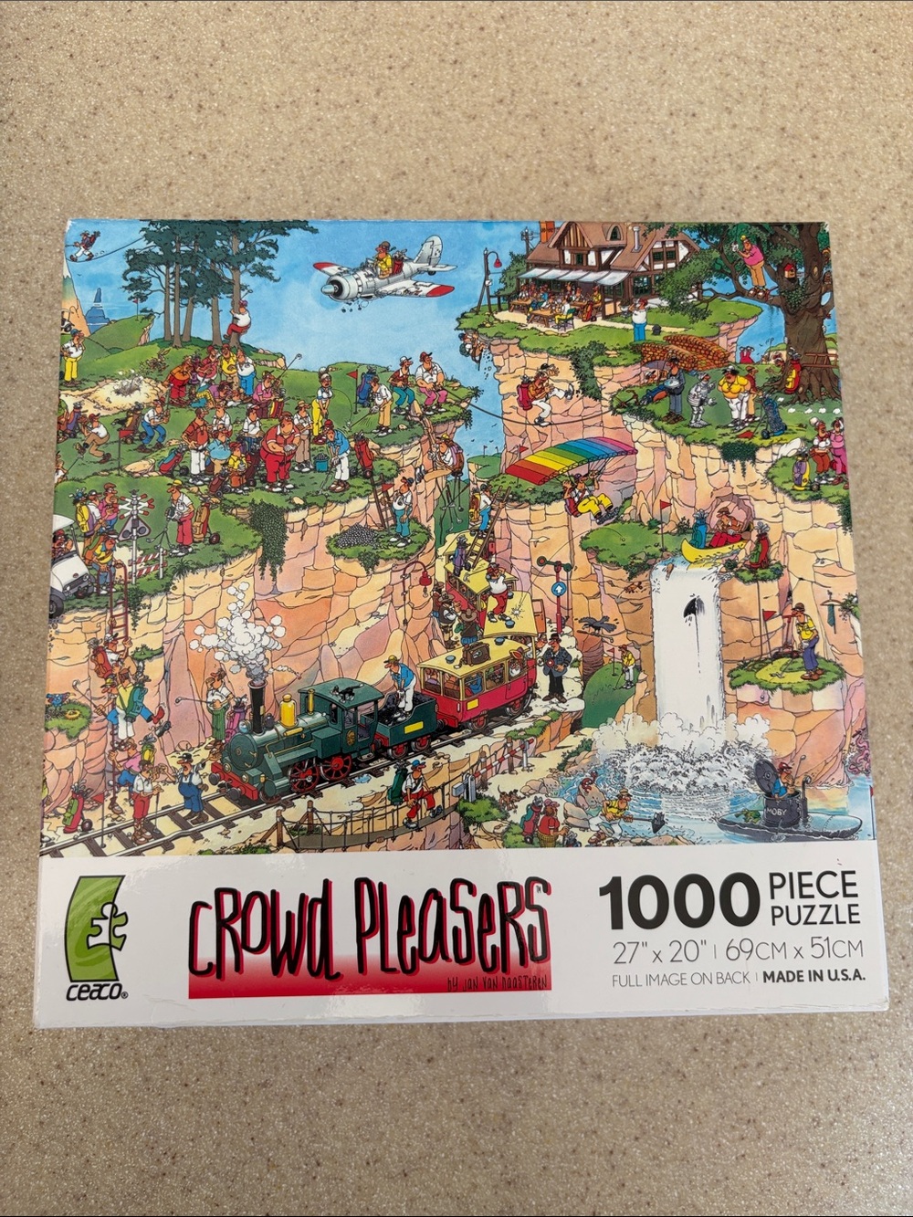 Ceaco Crowd Pleasers 1000-Piece Puzzle — Colorful Illustrated Scene